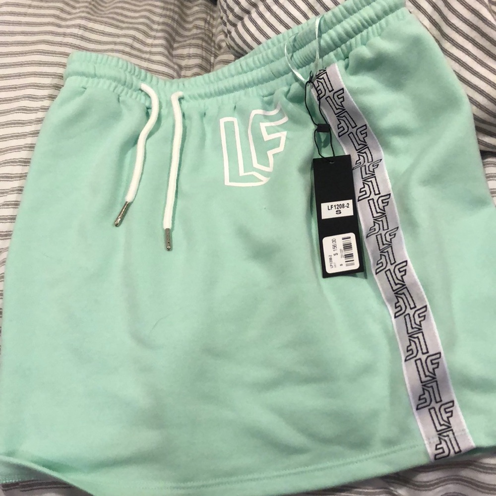 mint green lf skirt